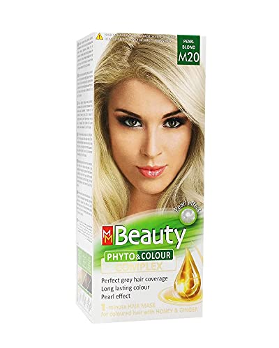 MM Beauty Color de cabello permanente MM Beauty Phyto & Color 125g - № M20 Rubio perlado